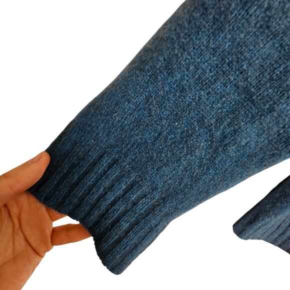 McDonald New Zealand Womens Wool Sweater Size L Classic Preppy Quiet Luxury Ivy - Picture 4 of 7